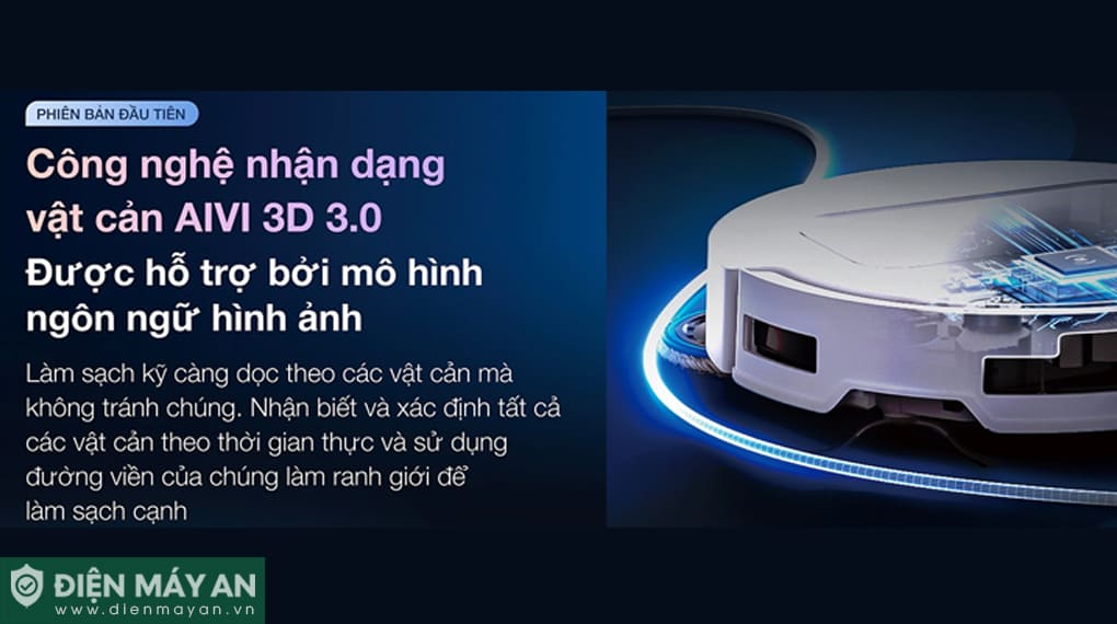 Robot hút bụi lau nhà Ecovacs Deebot T50 Pro Omni Auto Water Kit - Tự động cấp xả nước